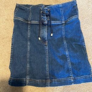 Free People Denim Skirt